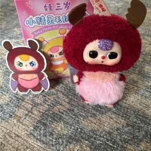Baby Three-Elf Plush Beetle w/ custom face!